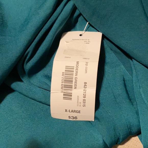 Long sleeve plunge blouse - Picture 7 of 7